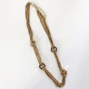 4/$25 Industrial Chain Nut Necklace